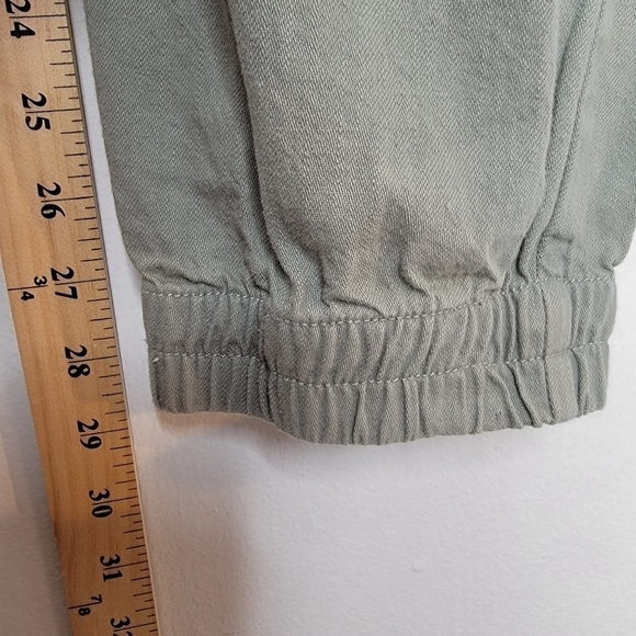 RAG & BONE Engineered Army Green Cotton Jogger Pants Relaxed High Rise Women 29 - Picture 13 of 14